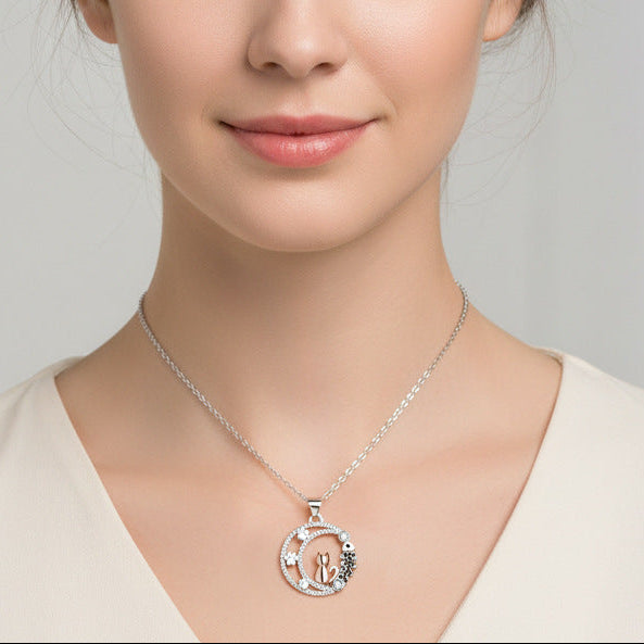 Midnight Dreamer|Cat Necklace