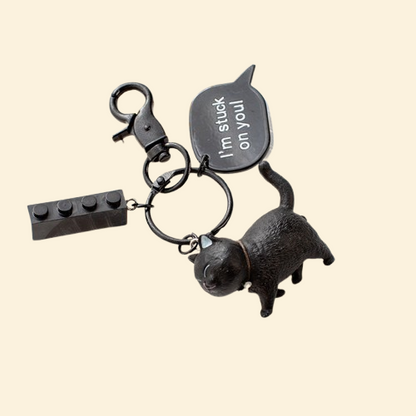 Chubby & Cheerful｜Cat Pendant