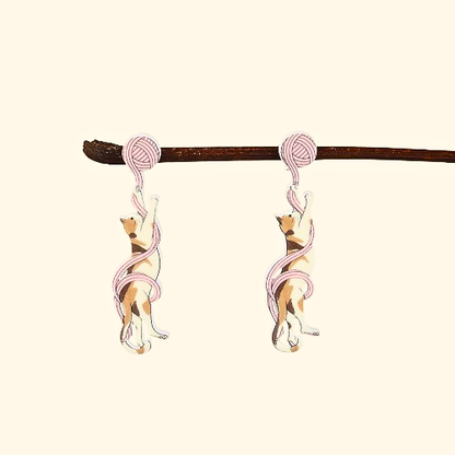 Yarn Thief｜Cat Earings