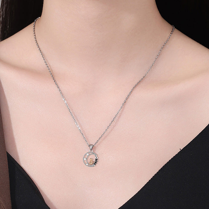 Midnight Dreamer｜Cat Necklace