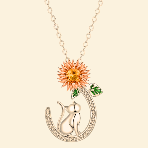 Sunshine Cuddles｜Cat Necklace